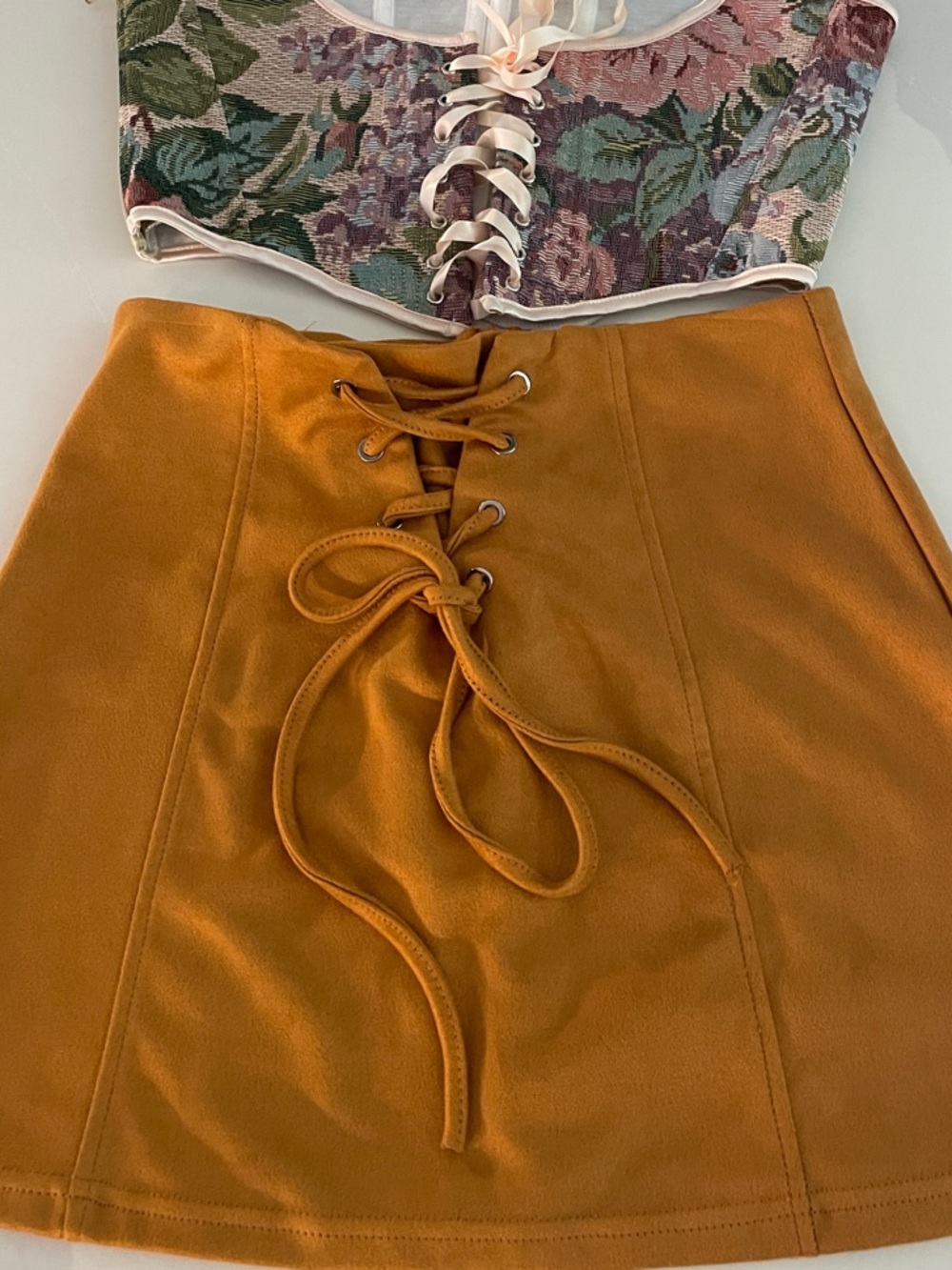 Goodnight Macaroon mini skirt renaissance style M